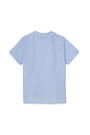 Back View of Short Sleeve Modern Peter Pan Blouse opens large image - 2 of 2