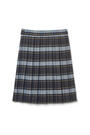 Back View of Plaid Pleated Skirt opens large image - 2 of 2