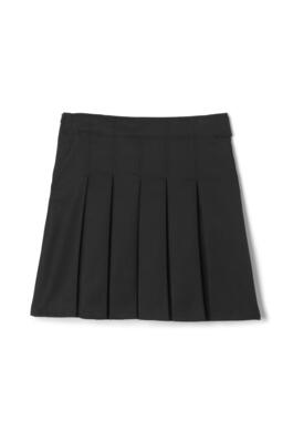  of Pleated Scooter with Square Buckle Belt 