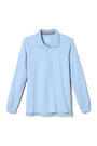 Front view of Long Sleeve Pique Polos opens large image - 1 of 1