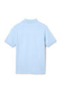 Back view of  Short Sleeve Interlock Knit Polo opens large image - 2 of 2