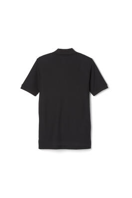 back of  Short Sleeve Pique Polos