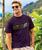 Island Roots Band - Blackberry Dyed Short Sleeve Crewneck T-Shirt