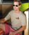 Exotic Birds - Kona Coffee Dyed Short Sleeve Crewneck T-Shirt