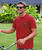 Tribal Mano Scenic - Rugby Red Short Sleeve Pima T-Shirt