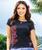 Pulelehua Falls - Jet Black Short Sleeve Pima T-Shirt