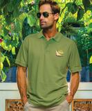 Voyager Sail - Hemp Dyed Short Sleeve Pique' Polo Shirt