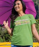 Banded Bit Of Love - Kiwi Dyed Short Sleeve Crewneck T-Shirt