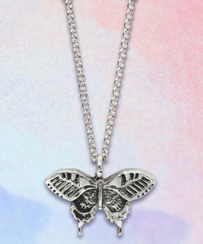 Wyland&reg; Butterfly - Necklace