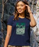 High Palms - Navy Short Sleeve Crewneck T-Shirt
