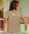 Hawaiian Kiwi Band - Kona Coffee Dyed Short Sleeve Scoop Neck T-Shirt