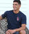 Patriotic Grunge - Navy Short Sleeve Crewneck T-Shirt