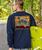 Fall Mountain - Navy Long Sleeve Crewneck T-Shirt