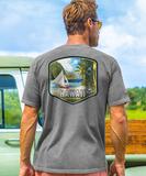 Island Getaway - Crater Dyed&reg; Short Sleeve Crewneck T-Shirt