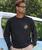 North Shore Mano - Black Long Sleeve Crewneck T-Shirt