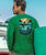 Mano Sunrise - Wintergreen Dyed Long Sleeve Crewneck T-Shirt