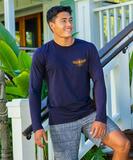 Desert Guardian - Indigo Long Sleeve Pima T-Shirt