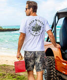 Jeep An American Icon - White Short Sleeve Crewneck T-Shirt