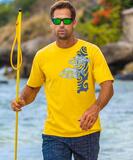 Tribal Fish - Pineapple Dyed Long Sleeve Crewneck T-Shirt