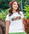Tropical Haunani - White Short Sleeve Crewneck T-Shirt