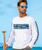 Tuna Wrap - White Long Sleeve Crewneck T-Shirt