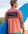 Woodcut Diamond Head - Chile Dyed Short Sleeve Crewneck T-Shirt