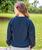 Naupaka - Navy Long Sleeve Lightweight Pullover