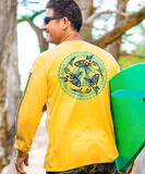 Kako Tri Mano - Pineapple Dyed Long Sleeve Crewneck T-Shirt