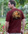 Jeep Take To The Dirt - Pomegranate Dyed Short Sleeve Crewneck T-Shirt