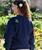 Sea Life Shells - Navy Long Sleeve Lightweight Pullover