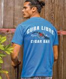 Cuba Libre - Blue Hawaii Dyed Short Sleeve Crewneck T-Shirt