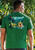 Tropical Watercolor Sail - Wintergreen Dyed Short Sleeve Crewneck T-Shirt
