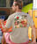 Exotic Birds - Kona Coffee Dyed Short Sleeve Crewneck T-Shirt