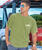 Jeep Stars And Bars - Hemp Dyed Short Sleeve Crewneck T-Shirt