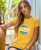 Jeep Stars And Bars - Pineapple Dyed Short Sleeve Crewneck T-Shirt
