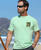 Coconut Cruise - Key Lime Dyed Short Sleeve Crewneck T-Shirt