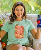 Good Mood Happy Hour - Key Lime Dyed Short Sleeve Crewneck T-Shirt