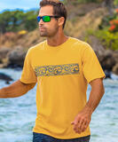 Ethnic Band - Pineapple Dyed Short Sleeve Crewneck T-Shirt