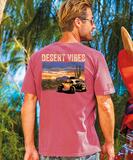 Volkswagen Desert Vibes - Paradise Red Dyed Short Sleeve Crewneck T-Shirt