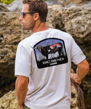 Discovery Channel Big Bend Tx - Coconut Dyed Short Sleeve Crewneck T-Shirt