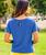 B. Kliban Mama Cat - Sapphire Short Sleeve Scoop Neck T-Shirt