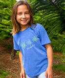 Honu Honu Honu - Blue Hawaii Dyed Short Sleeve Crewneck T-Shirt