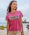 13Th Dragon - Paradise Red Dyed Short Sleeve Crewneck T-Shirt