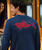 Red Shark - Navy Long Sleeve Crewneck T-Shirt