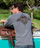 Maui Legend - Crater Dyed&reg; Long Sleeve Crewneck T-Shirt