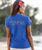 Hawaiian Whimsy - Sapphire Short Sleeve Crewneck T-Shirt