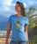 Sweet - Blue Hawaii Dyed Short Sleeve Crewneck T-Shirt