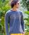 Kokopelli Sol - Smoke Long Sleeve Pima T-Shirt