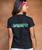 Tahia - Black Short Sleeve Crewneck T-Shirt