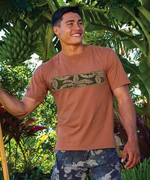 Coconut Palm - Chile Dyed Short Sleeve Crewneck T-Shirt